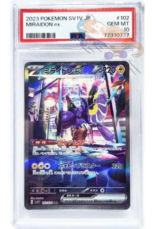 PSA 10 2023 POKEMON SV1V JP MIRAIDON ex 102 SPECIAL ART RARE